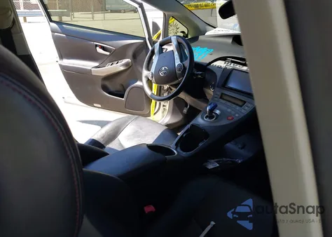 2013 Toyota Prius Three Se из США, поврежденный, VIN JTDKN3DU9D5595786